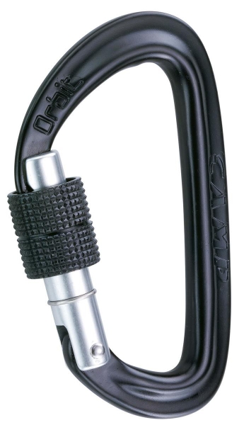 Karabinek Orbit LOCK czarnyCamp