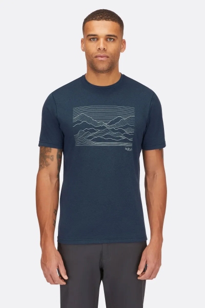 Męska koszulka Mantle Outline Tee Rab