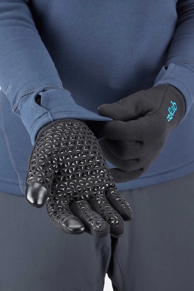 Damskie rękawice Power Stretch Contact Grip Rab