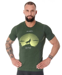 MĘSKI T-SHIRT Z WEŁNY MERINO OUTDOOR WOOL PRO