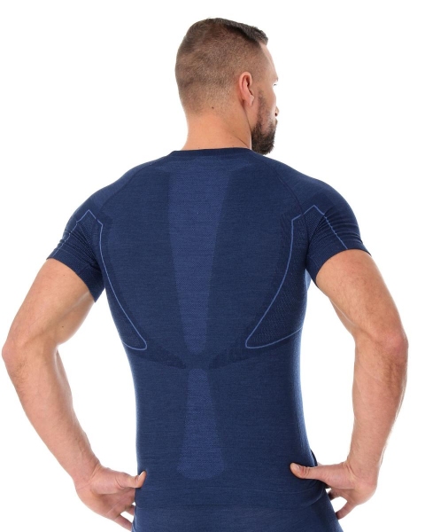 KOSZULKA MĘSKA MERINO  ACTIVE WOOL BRUBECK