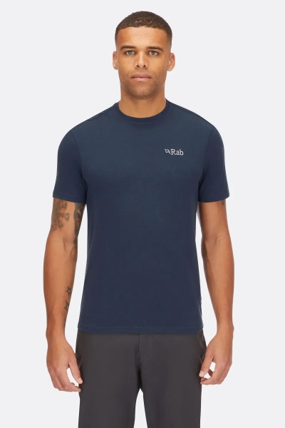 Męska koszulka Crimp Logo Tee Rab