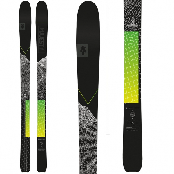 Narty SKITUROWE SUPERSCOUT CARBON - 162 cm MAJESTY