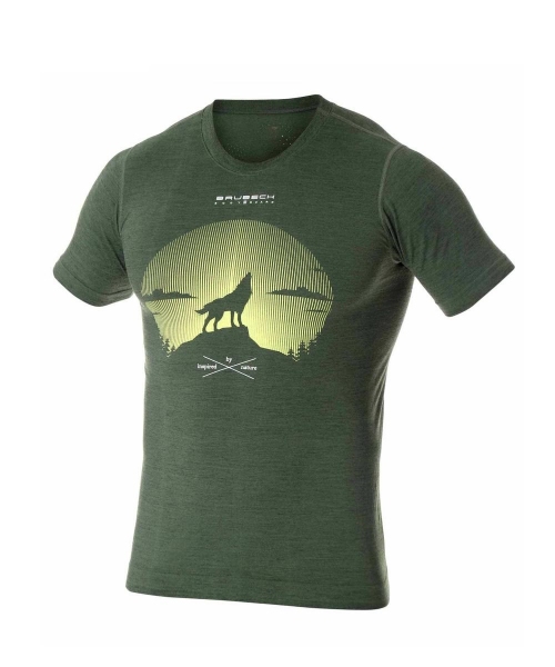 MĘSKI T-SHIRT Z WEŁNY MERINO OUTDOOR WOOL PRO