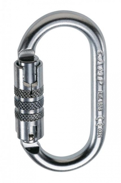 Oval Pro 2Lock karabinek stalowy CAMP