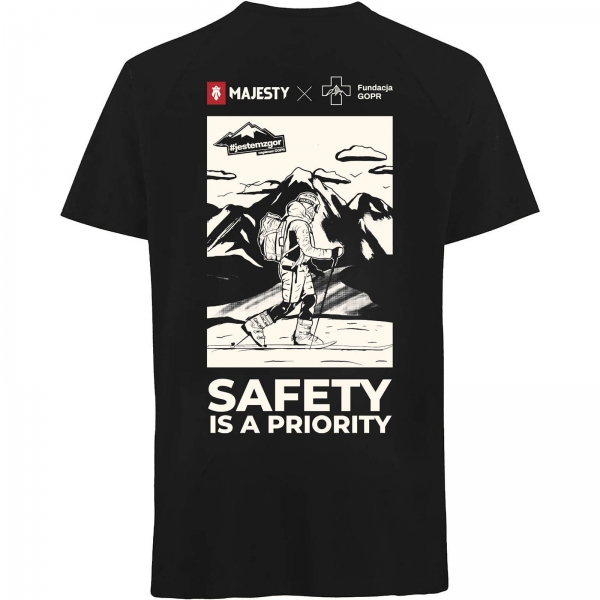 Koszulka MAJESTY i FUNDACJA GOPR SAFETY IS A PRIORITY