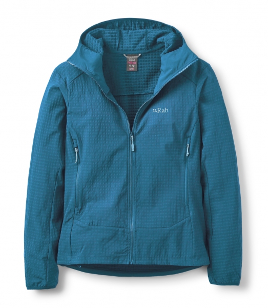 Techniczna damska bluza Quantra Pro Hoody Rab