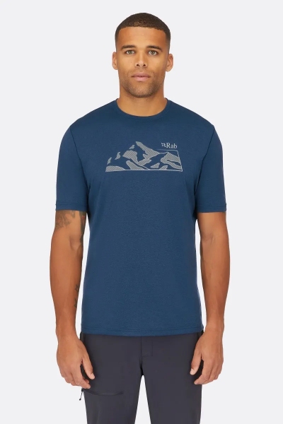 Męska koszulka Mantle Mountain Tee Rab