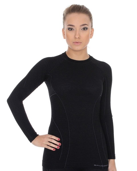KOSZULKA DAMSKA WEŁNIANA  ACTIVE WOOL BRUBECK