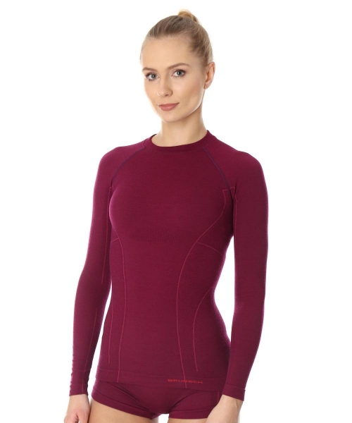 KOSZULKA DAMSKA MERINO  ACTIVE WOOL BRUBECK