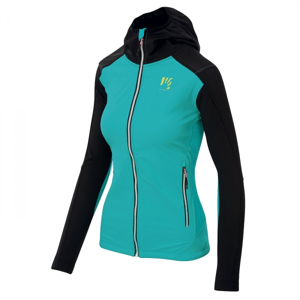 Kurtka damska SOFTSHELL JELO W  KARPOS